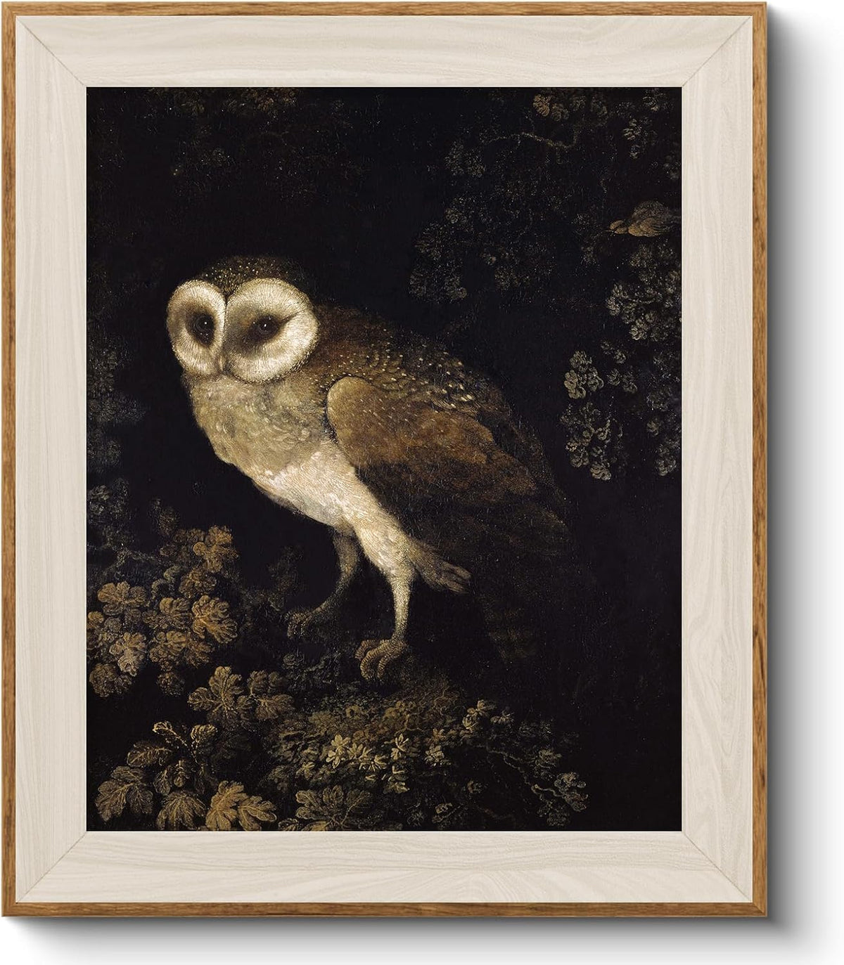 Framed Wall Art for Living Room, Swan Art Canvas Prints, Vintage Home Decor, Animals Painting Picture, Bathroom Wall Decor Gifts for Friends or Family - 12L x 10W